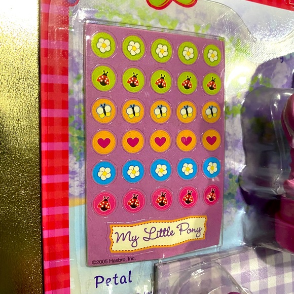 MY LITTLE PONY NWT VTG 2005 PONY FIGURE STAMPERS, STICKERS & NOTECARDS, INK - Picture 7 of 15